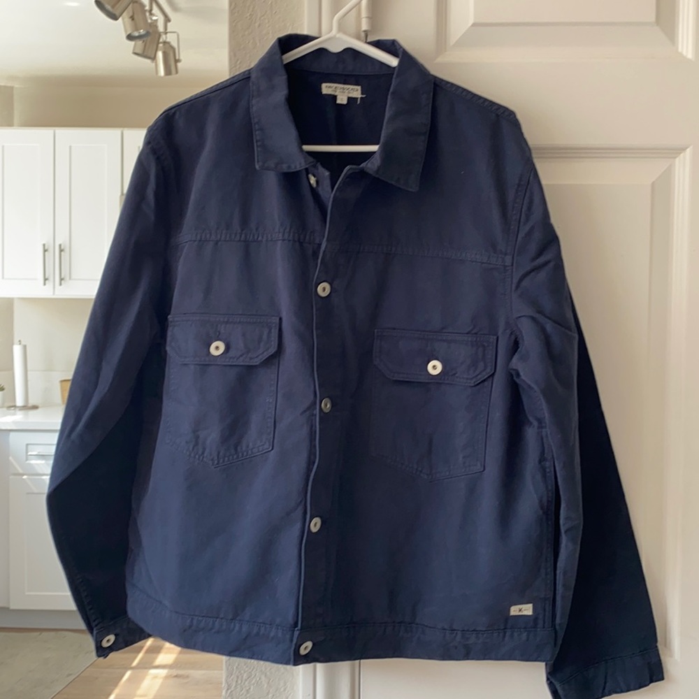 Navy barn jacket, Size Large